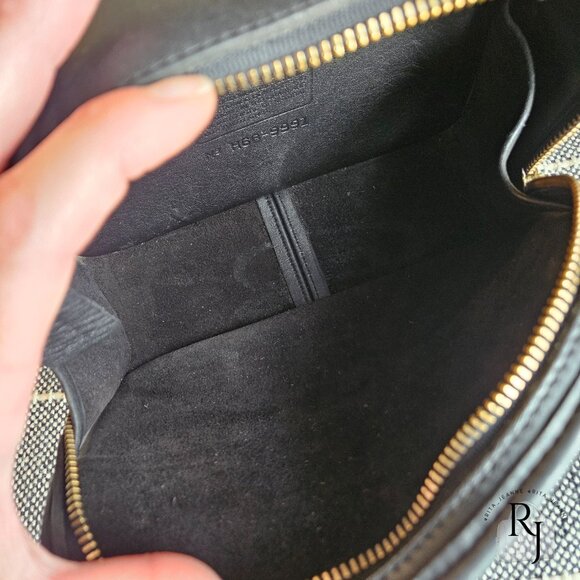 #1 Coach Vintage Lunch Box Zip | 9991 | Black | 1996 - Picture 11 of 16